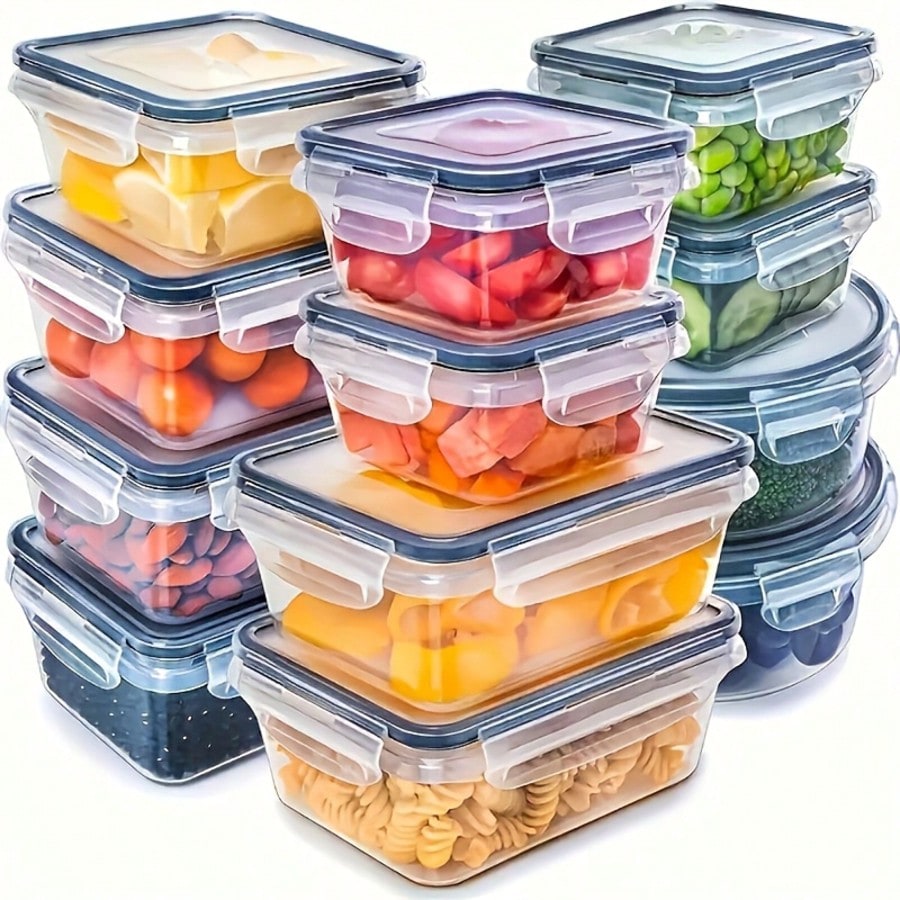 Meal Prep Freezer - Lot de 24 contenants de stockage