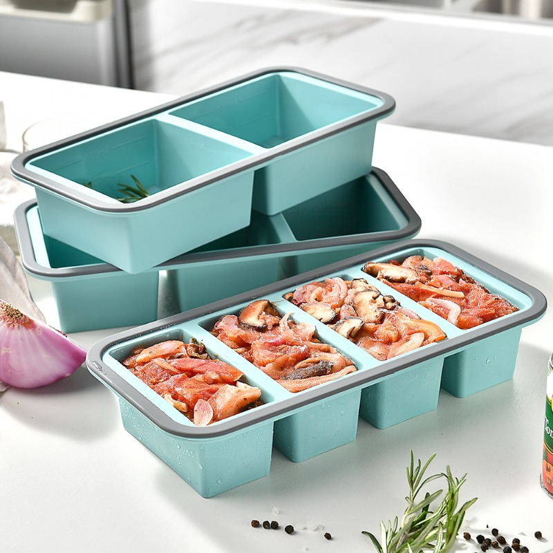 Meal Prep Freezer - Grandes moules à glaçons pour congélateur