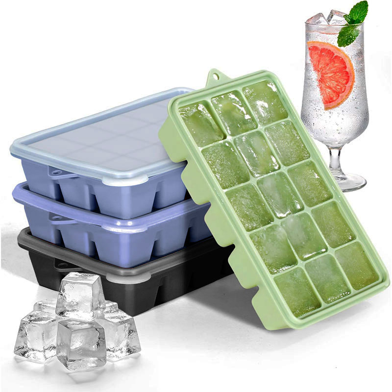 Meal Prep Freezer - Lot de 3 moules à glaçons