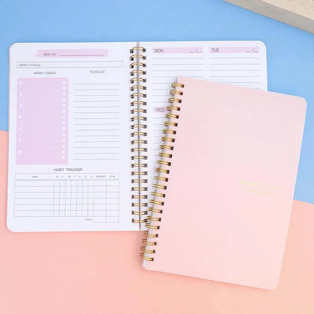Agenda hebdomadaire A5, agenda - Meal Plan Notepad avis et prix