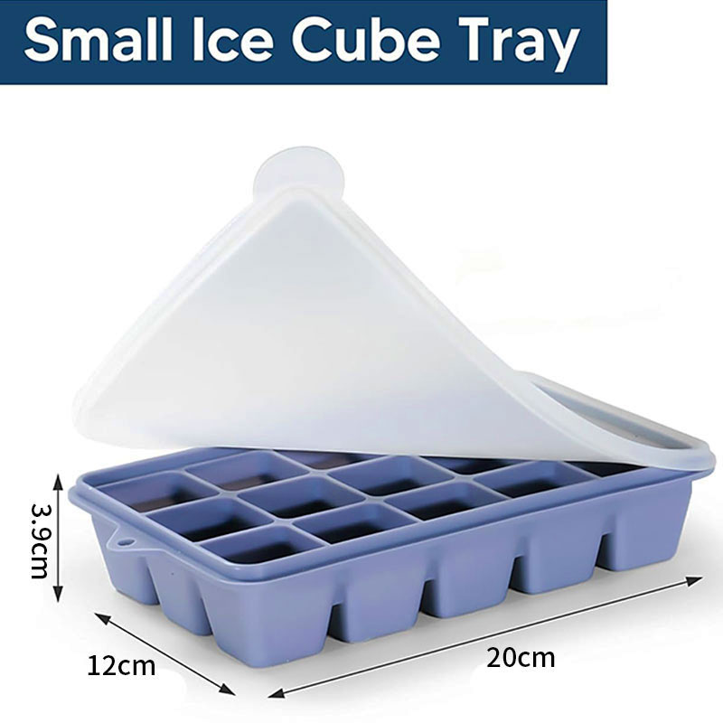 Lot de 3 moules à glaçons carr - Meal Prep Freezer avis et prix