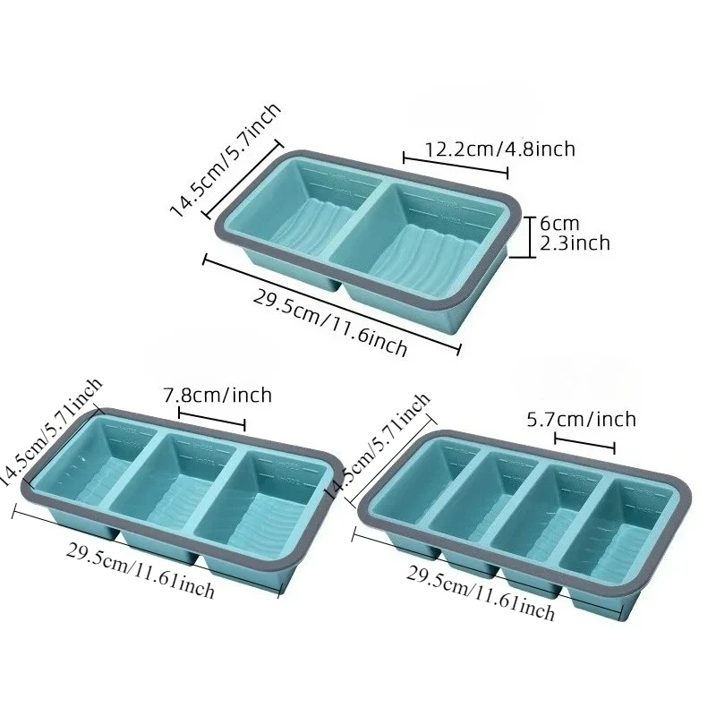 Bac à congélation en silicone  - Meal Prep Freezer avis et prix