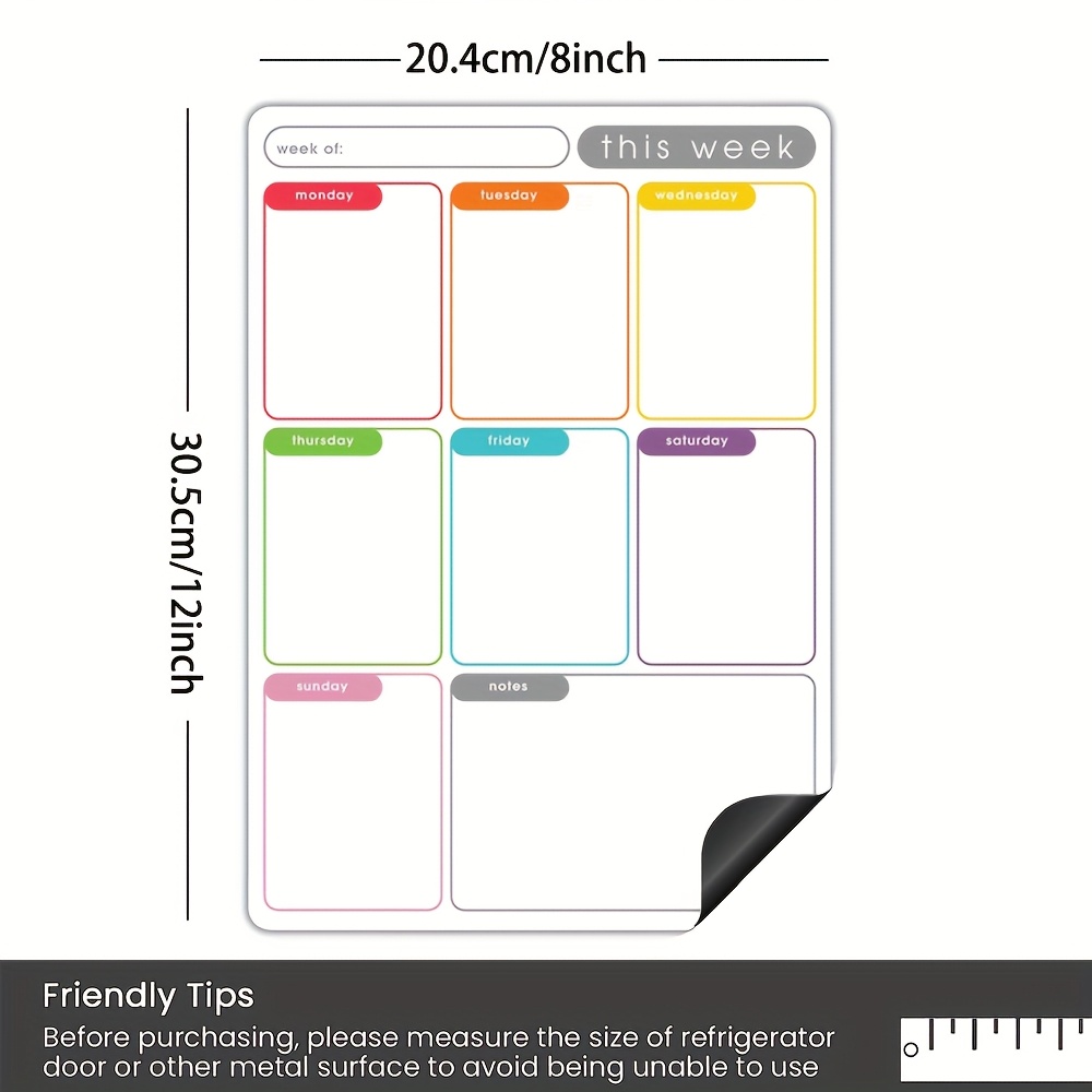 Planificateur hebdomadaire mag - Meal Plan Notepad avis et prix