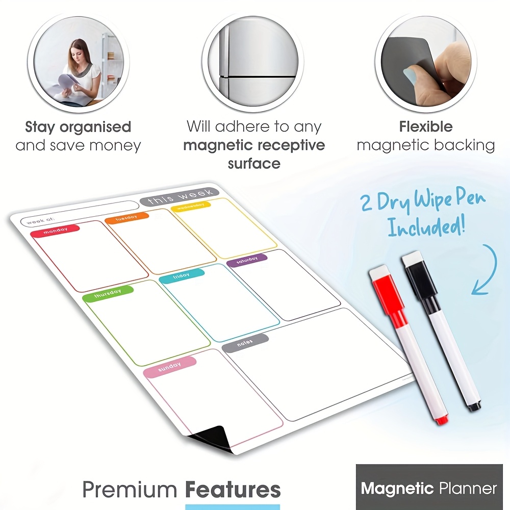 Planificateur hebdomadaire mag - Meal Plan Notepad avis et prix