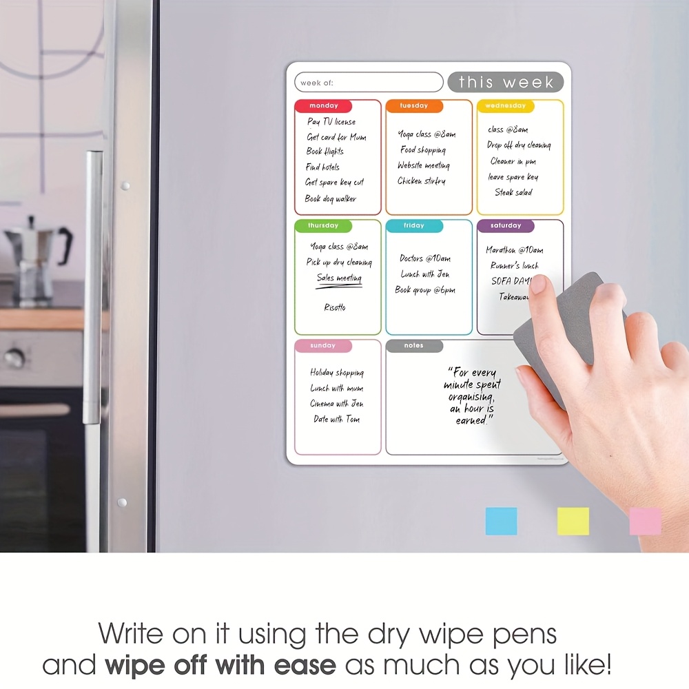 Planificateur hebdomadaire mag - Meal Plan Notepad avis et prix