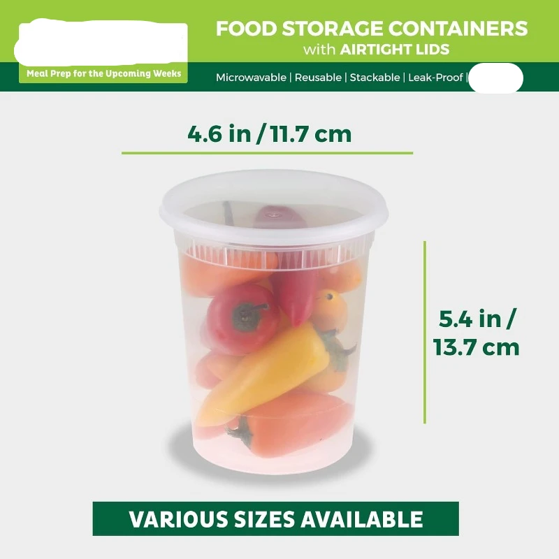 Deli en plastique avec légumes - Meal Prep Freezer avis et prix