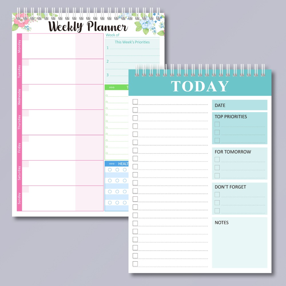Grand planificateur de tâches, - Meal Plan Notepad avis et prix
