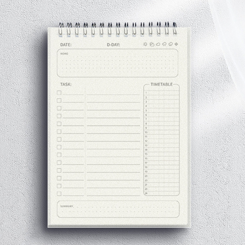 Carnet notes hebdomadaire quot - Meal Plan Notepad avis et prix